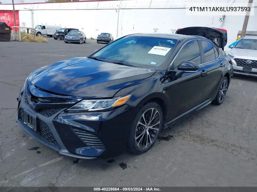 2020 Toyota Camry Se VIN: 4T1M11AK6LU937593 Lot: 40229864