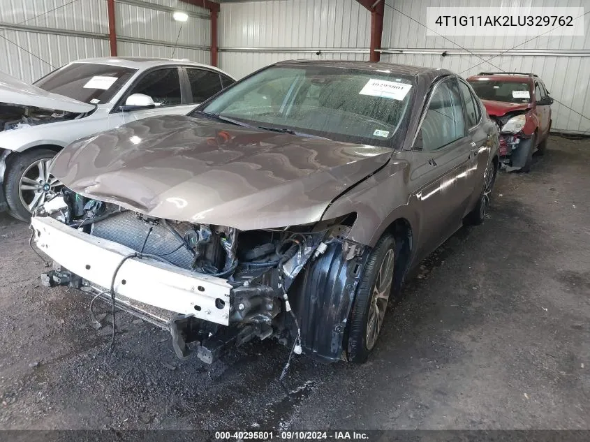 4T1G11AK2LU329762 2020 Toyota Camry Se