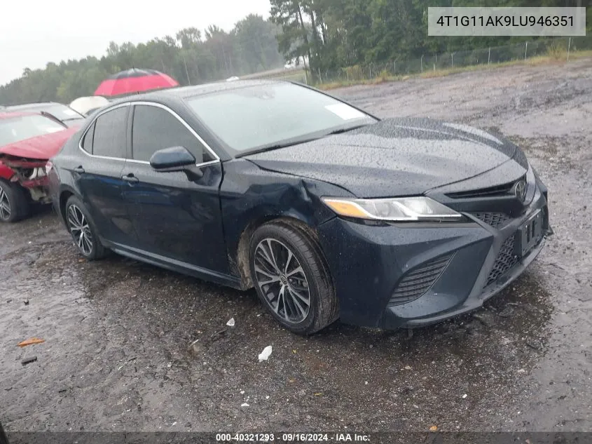 2020 Toyota Camry Se VIN: 4T1G11AK9LU946351 Lot: 40321293