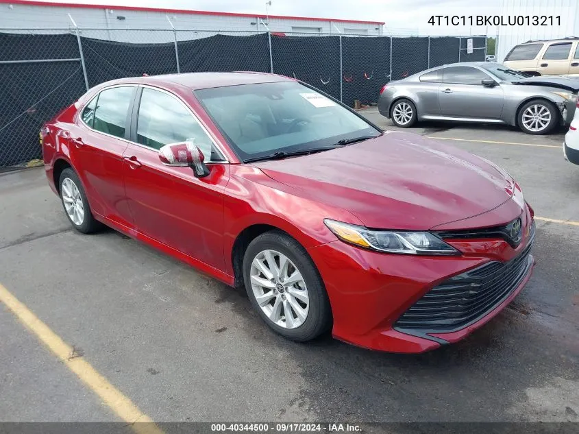 4T1C11BK0LU013211 2020 Toyota Camry Le Awd