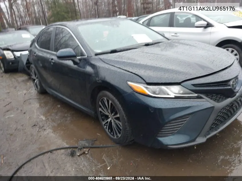 2020 Toyota Camry Se VIN: 4T1G11AK2LU965176 Lot: 40421567