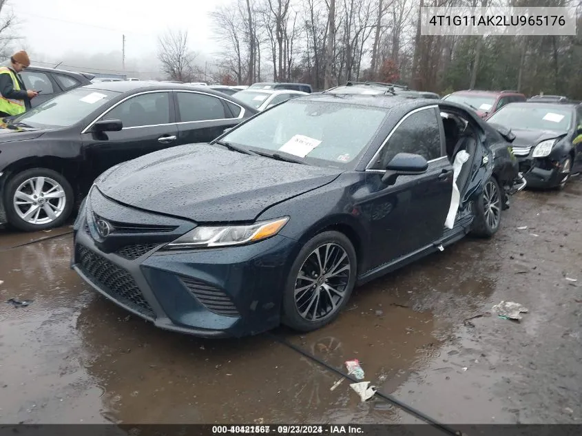 2020 Toyota Camry Se VIN: 4T1G11AK2LU965176 Lot: 40421567