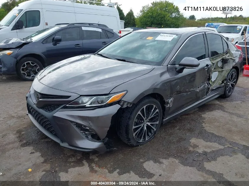 2020 Toyota Camry Se VIN: 4T1M11AK0LU873826 Lot: 40430304