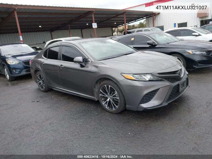 2020 Toyota Camry Se VIN: 4T1M11AKXLU321007 Lot: 40623416