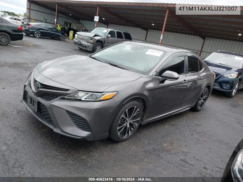 2020 Toyota Camry Se VIN: 4T1M11AKXLU321007 Lot: 40623416