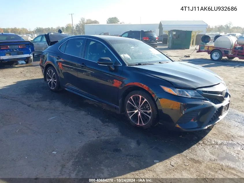 4T1J11AK6LU932686 2020 Toyota Camry Se