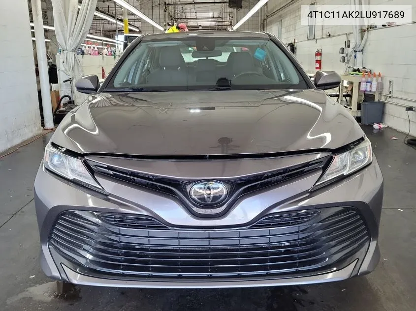 2020 Toyota Camry Le VIN: 4T1C11AK2LU917689 Lot: 40698783