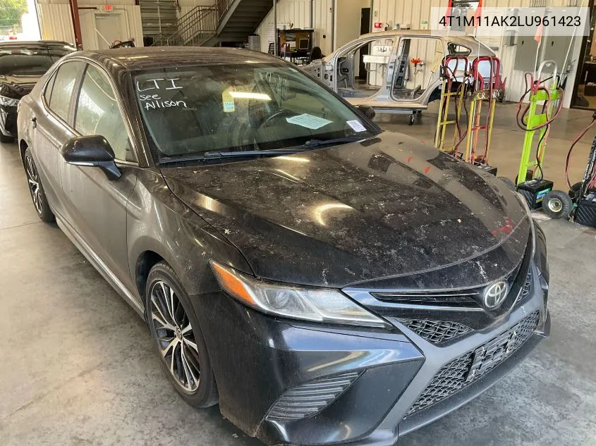 2020 Toyota Camry Se VIN: 4T1M11AK2LU961423 Lot: 40701574