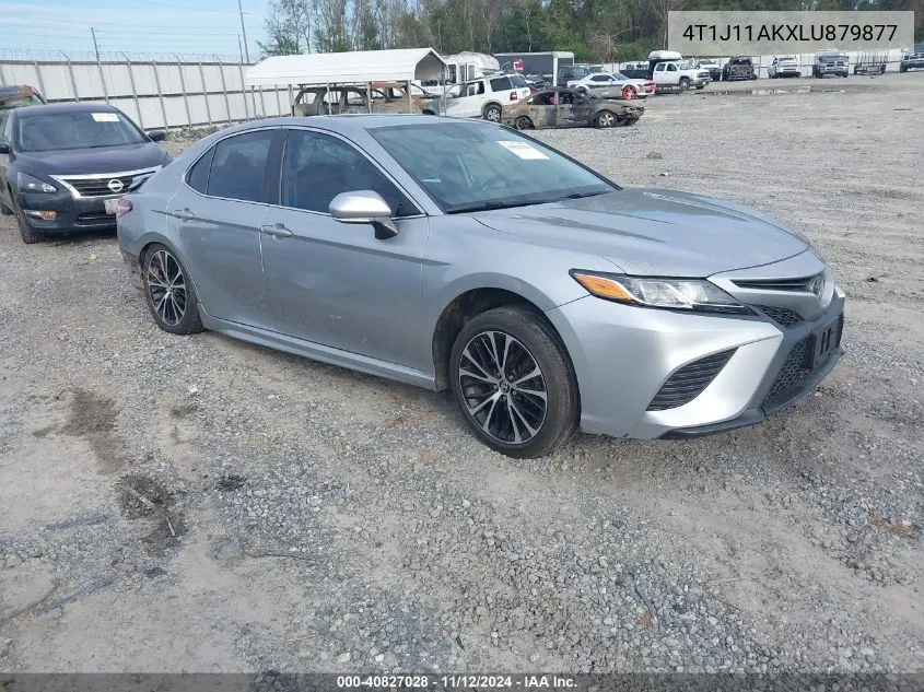 2020 Toyota Camry Se VIN: 4T1J11AKXLU879877 Lot: 40827028