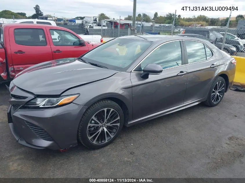 4T1J31AK3LU009494 2020 Toyota Camry Se Hybrid