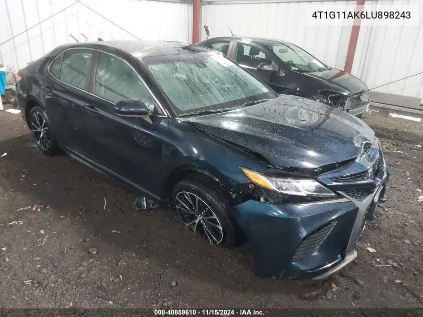 2020 Toyota Camry Se VIN: 4T1G11AK6LU898243 Lot: 40859610