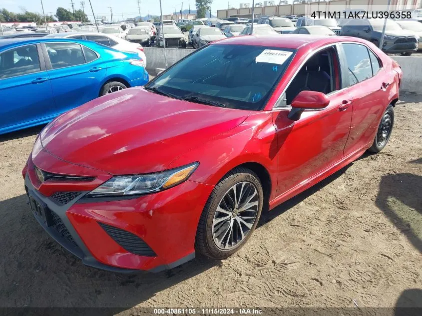 2020 Toyota Camry Se VIN: 4T1M11AK7LU396358 Lot: 40861105