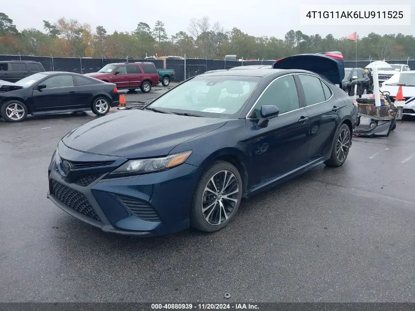 2020 Toyota Camry Se VIN: 4T1G11AK6LU911525 Lot: 40880939