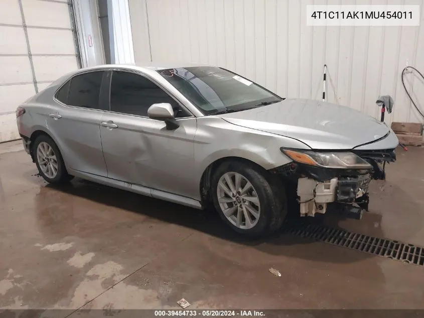 4T1C11AK1MU454011 2021 Toyota Camry Le