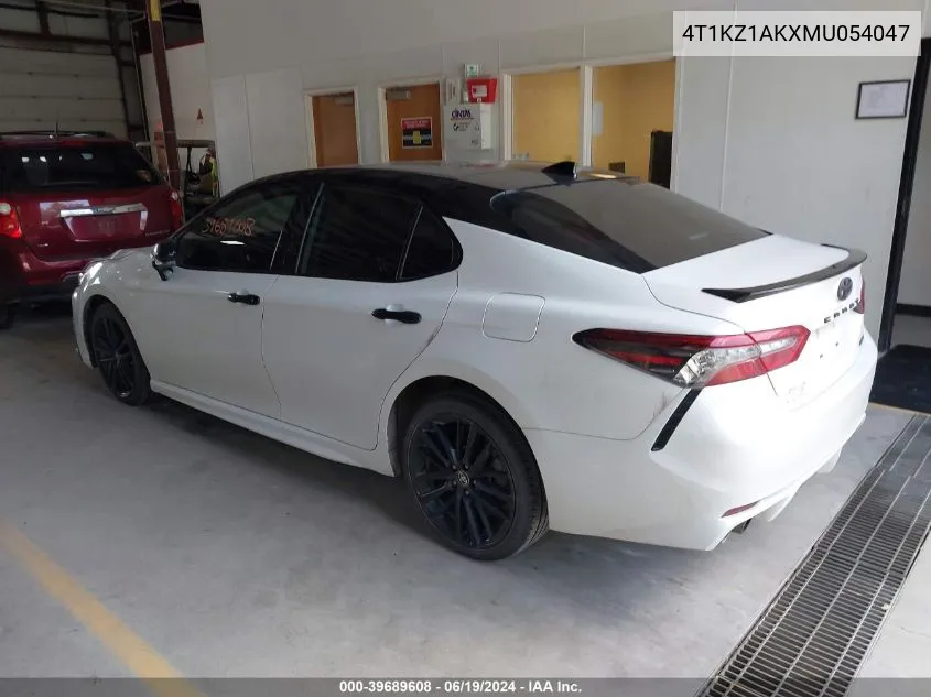 2021 Toyota Camry Xse V6 VIN: 4T1KZ1AKXMU054047 Lot: 39689608