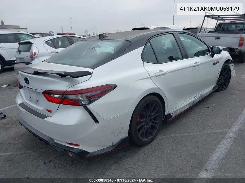 4T1KZ1AK0MU053179 2021 Toyota Camry Trd