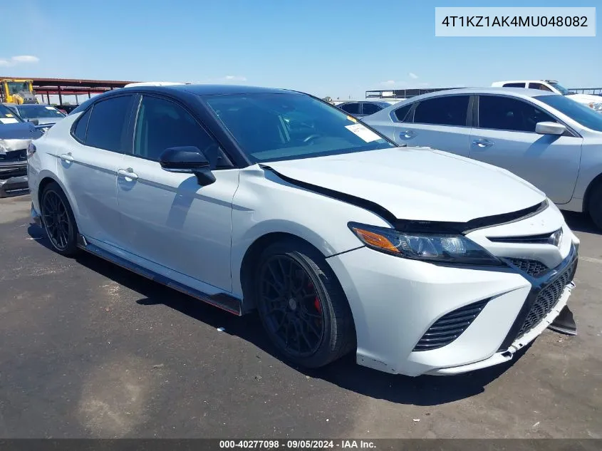 2021 Toyota Camry Trd/Xse VIN: 4T1KZ1AK4MU048082 Lot: 40277098