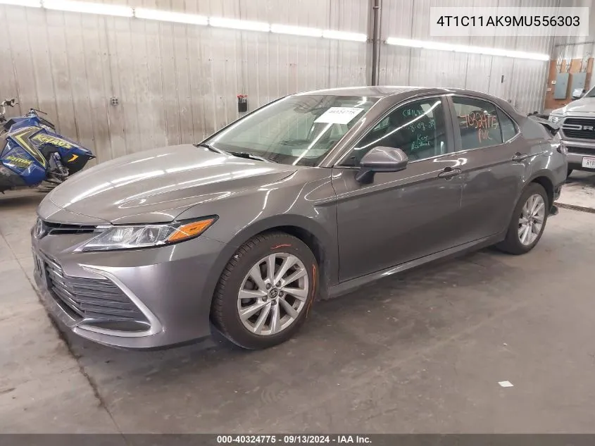 2021 Toyota Camry Le VIN: 4T1C11AK9MU556303 Lot: 40324775