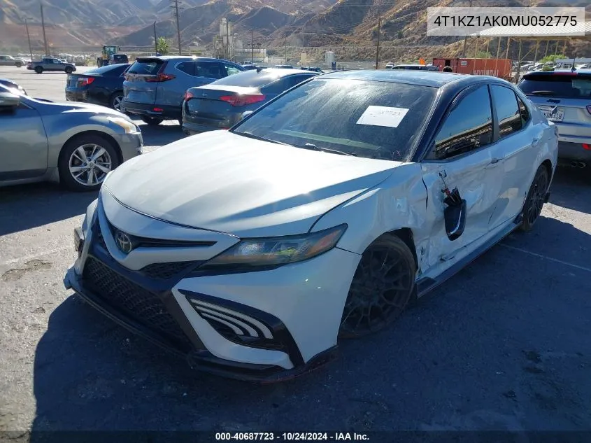 4T1KZ1AK0MU052775 2021 Toyota Camry Trd