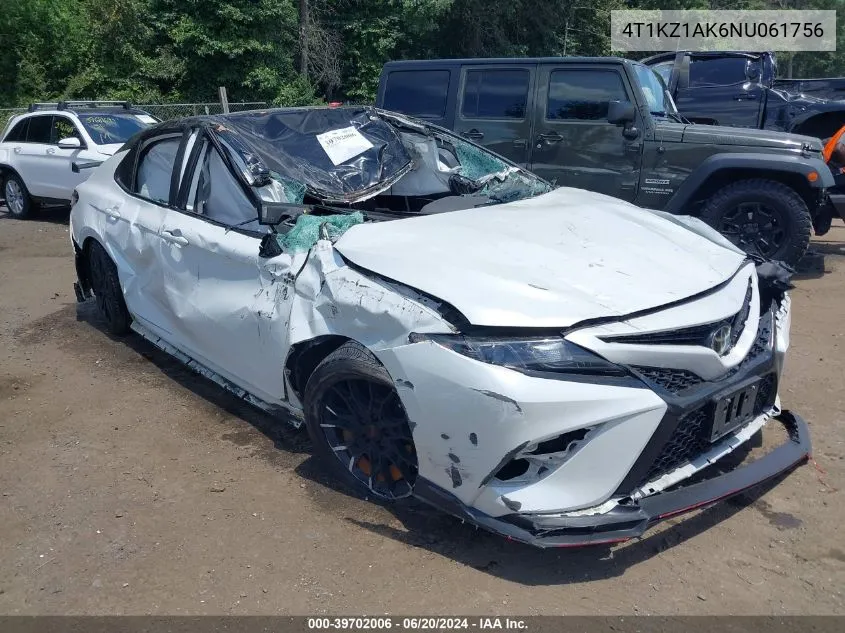 4T1KZ1AK6NU061756 2022 Toyota Camry Trd