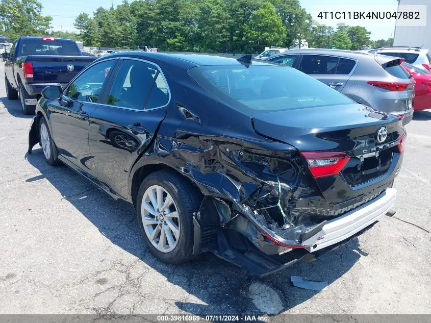 4T1C11BK4NU047882 2022 Toyota Camry Le Awd