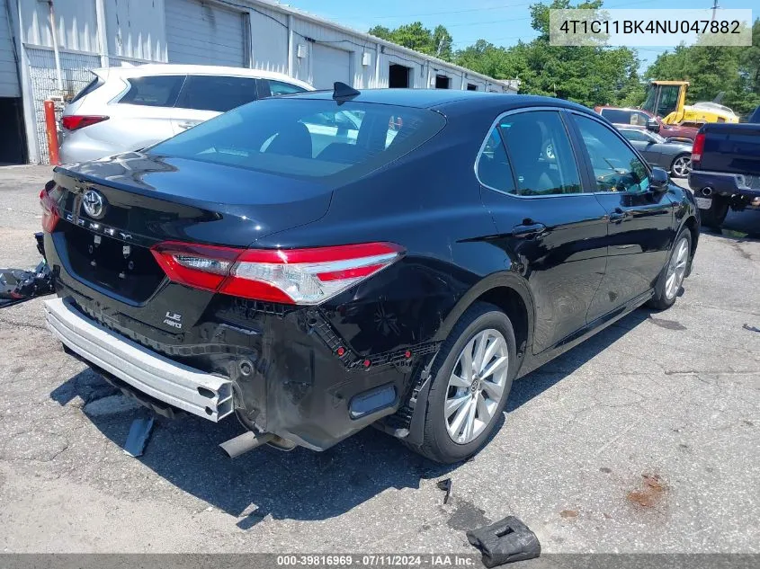 4T1C11BK4NU047882 2022 Toyota Camry Le Awd