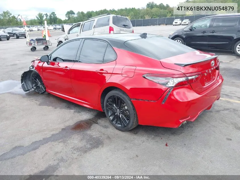 4T1K61BKXNU054879 2022 Toyota Camry Xse Awd