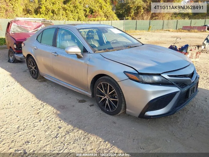 2022 Toyota Camry Se VIN: 4T1G11AK9NU628491 Lot: 40654934