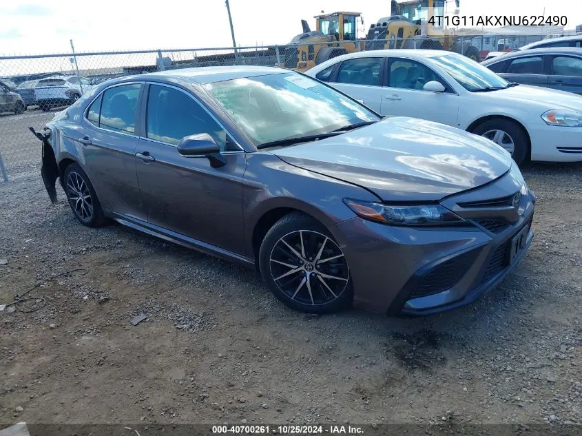 2022 Toyota Camry Se VIN: 4T1G11AKXNU622490 Lot: 40700261