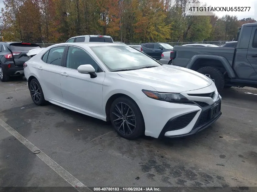 4T1G11AKXNU655277 2022 Toyota Camry Se