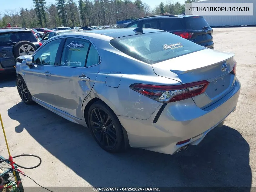 4T1K61BK0PU104630 2023 Toyota Camry Xse Awd