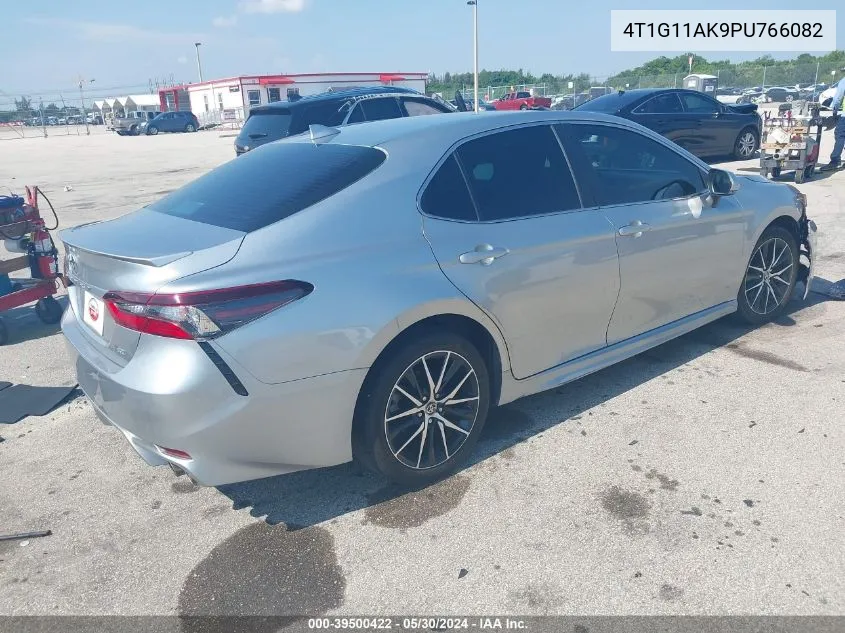 2023 Toyota Camry Se VIN: 4T1G11AK9PU766082 Lot: 39500422