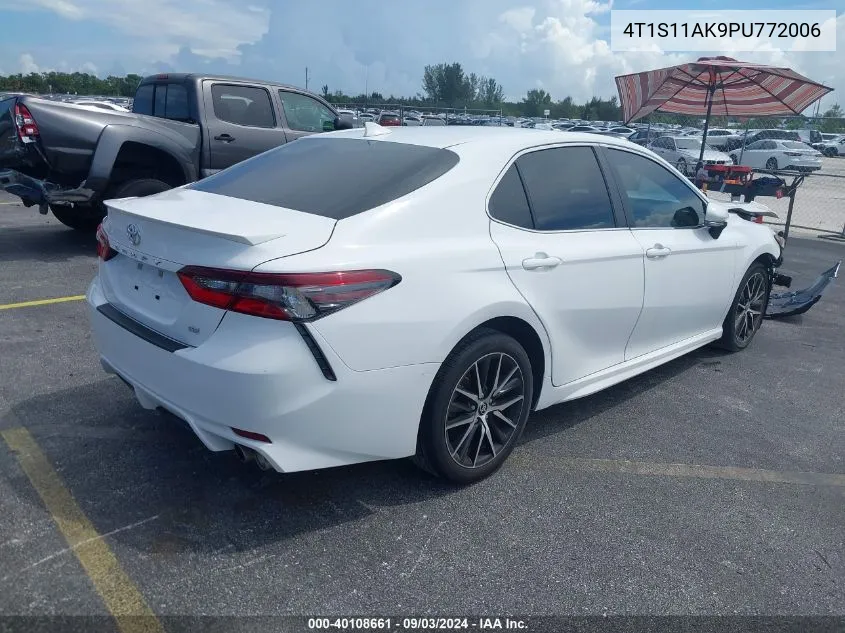 2023 Toyota Camry Se VIN: 4T1S11AK9PU772006 Lot: 40108661