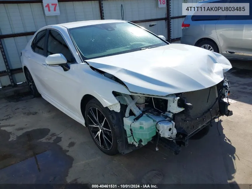 2023 Toyota Camry Se VIN: 4T1T11AK0PU803485 Lot: 40461531