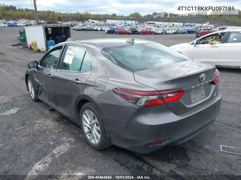 2023 Toyota Camry Le VIN: 4T1C11BKXPU097186 Lot: 40464665