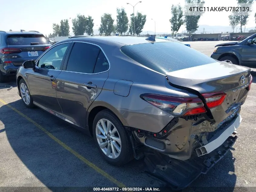 2023 Toyota Camry Le VIN: 4T1C11AK6PU782139 Lot: 40469772