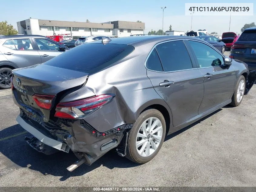 2023 Toyota Camry Le VIN: 4T1C11AK6PU782139 Lot: 40469772