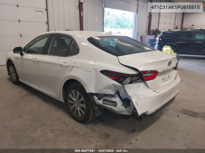 4T1C31AK1PU610515 2023 Toyota Camry Le Hybrid