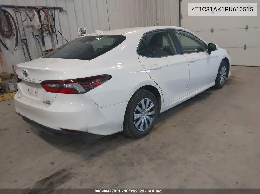 4T1C31AK1PU610515 2023 Toyota Camry Le Hybrid