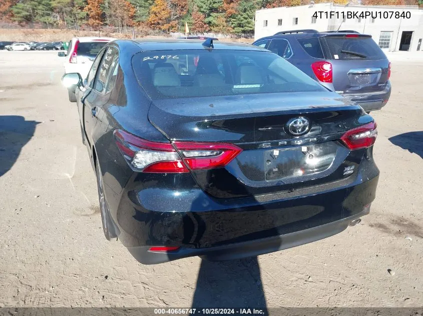 2023 Toyota Camry Xle Awd VIN: 4T1F11BK4PU107840 Lot: 40656747