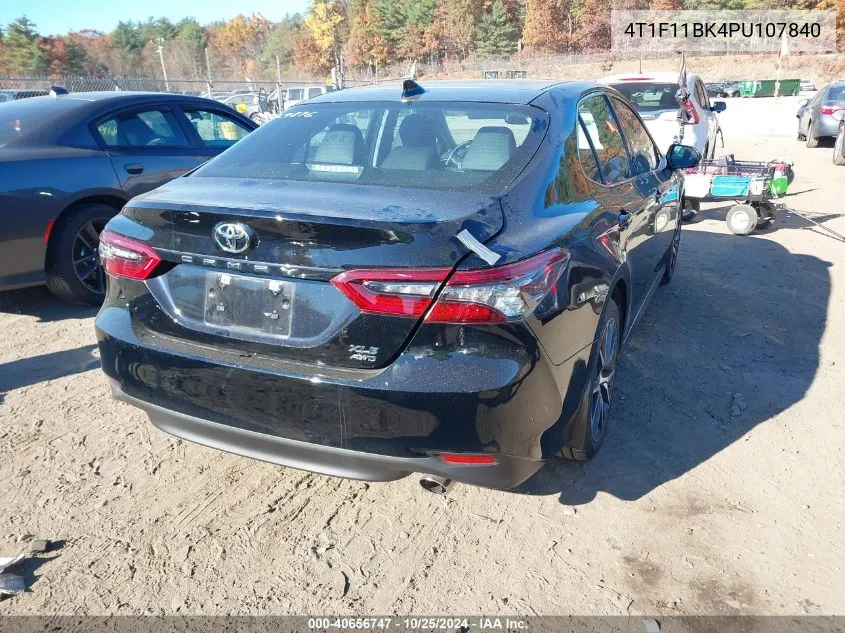 2023 Toyota Camry Xle Awd VIN: 4T1F11BK4PU107840 Lot: 40656747