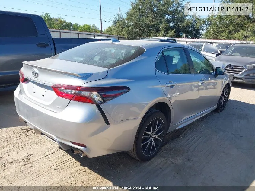 2023 Toyota Camry Se VIN: 4T1G11AK1PU148142 Lot: 40691934