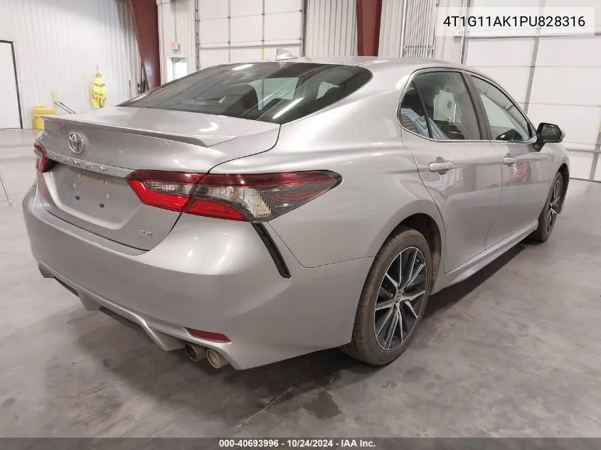 2023 Toyota Camry Se VIN: 4T1G11AK1PU828316 Lot: 40693996