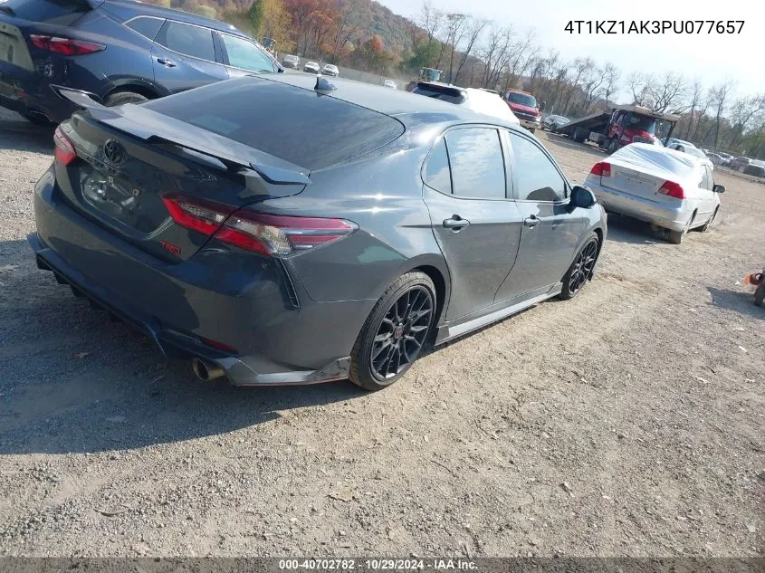 2023 Toyota Camry Trd VIN: 4T1KZ1AK3PU077657 Lot: 40702782