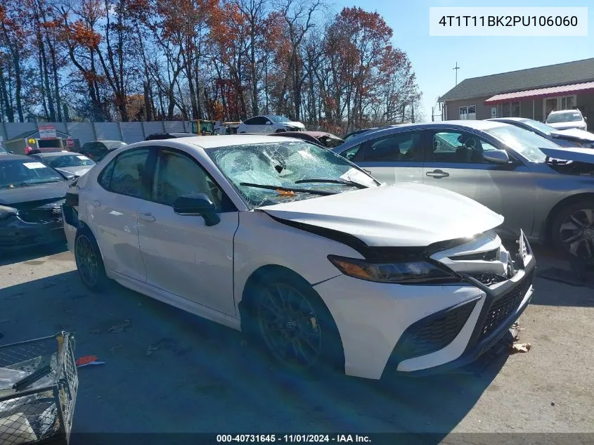 2023 Toyota Camry Se Nightshade Edition Awd VIN: 4T1T11BK2PU106060 Lot: 40731645