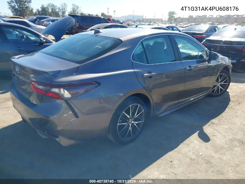 2023 Toyota Camry Se Hybrid VIN: 4T1G31AK4PU608176 Lot: 40735740