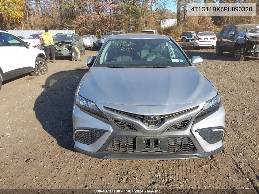 2023 Toyota Camry Se Awd VIN: 4T1G11BK6PU090320 Lot: 40737100