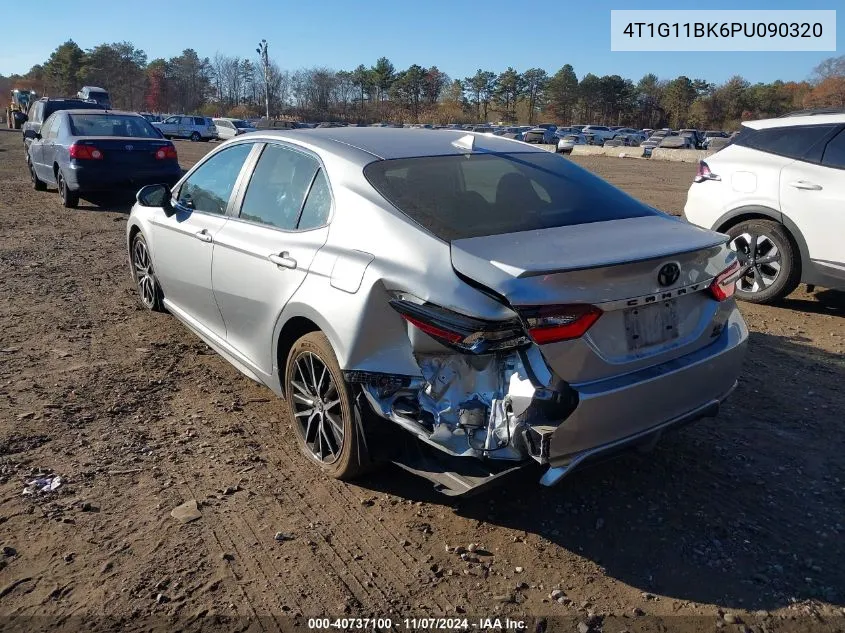 2023 Toyota Camry Se Awd VIN: 4T1G11BK6PU090320 Lot: 40737100