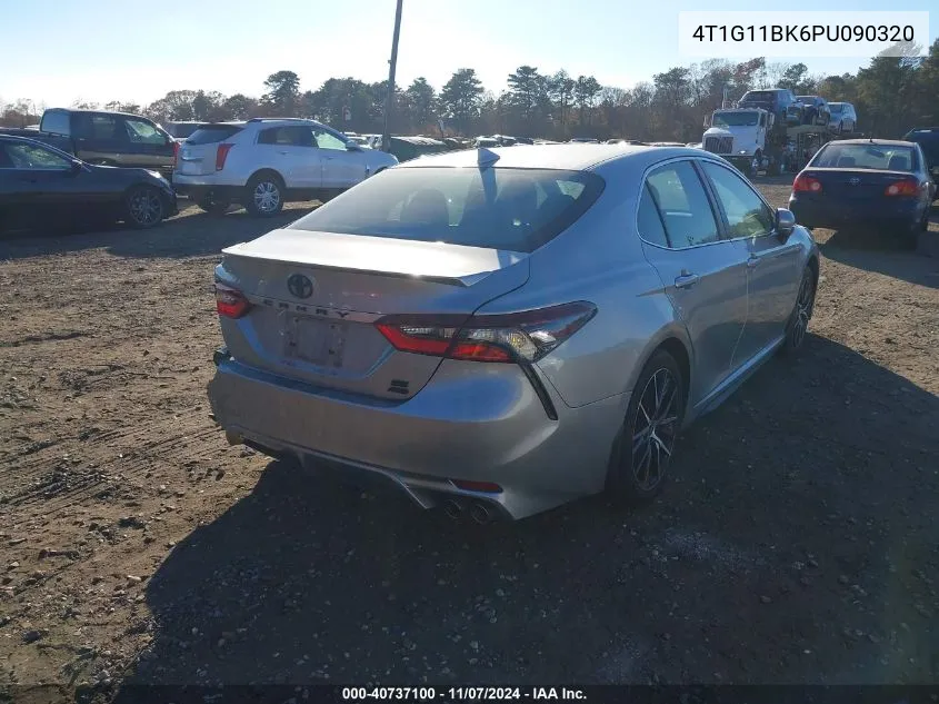 2023 Toyota Camry Se Awd VIN: 4T1G11BK6PU090320 Lot: 40737100