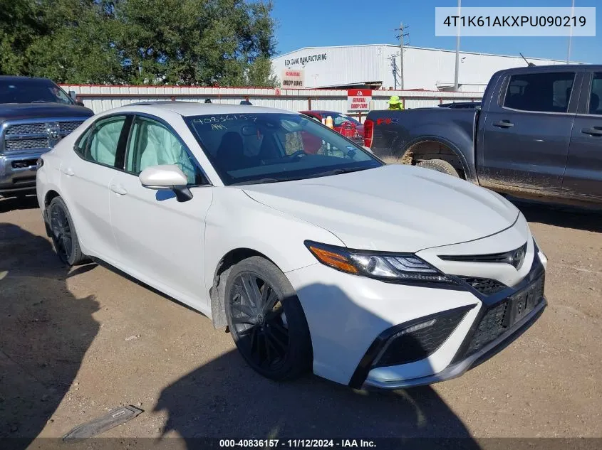 2023 Toyota Camry Xse VIN: 4T1K61AKXPU090219 Lot: 40836157